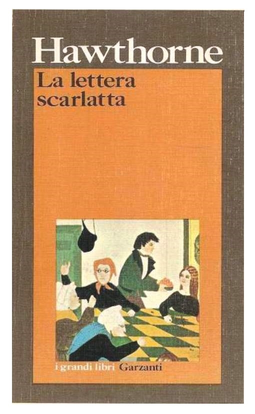 Copertina  La lettera scarlatta