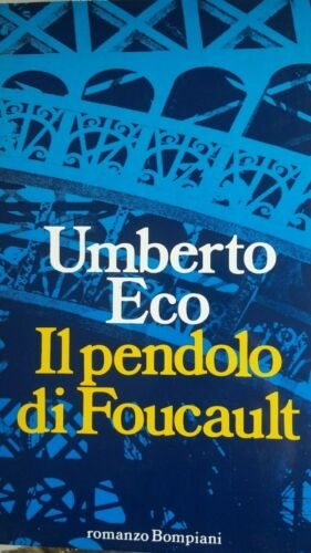Copertina  Il pendolo di Foucault